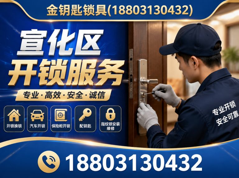 万全区保险柜开锁展示图